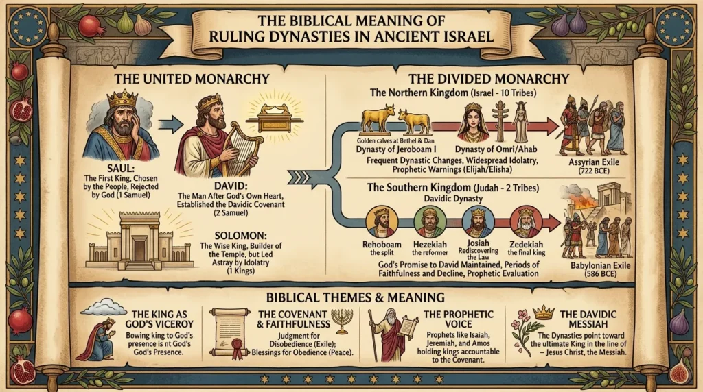 Biblical Meaning of Ruling Dynasties of Israel