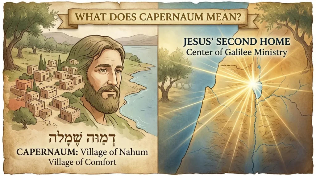Capernaum Hebrew Meaning