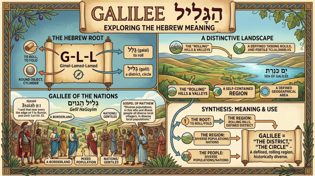 Galilee Hebrew Meaning