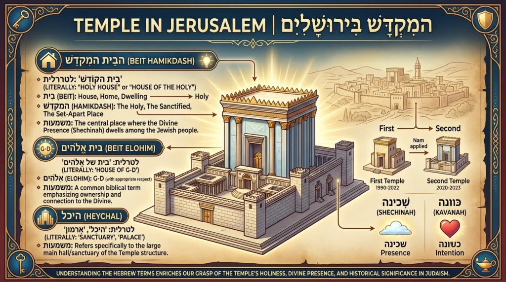 Temple in Jerusalem Hebrew Meaning