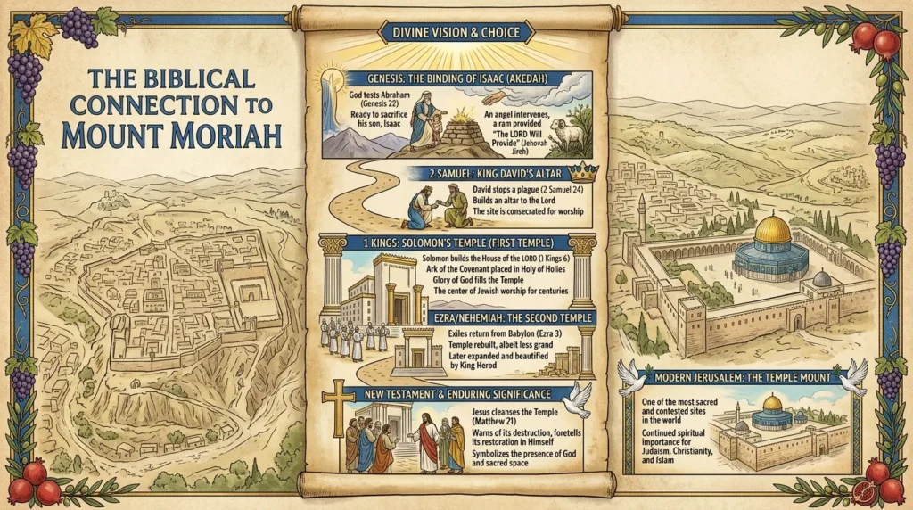 The Biblical Connection to Mount Moriah