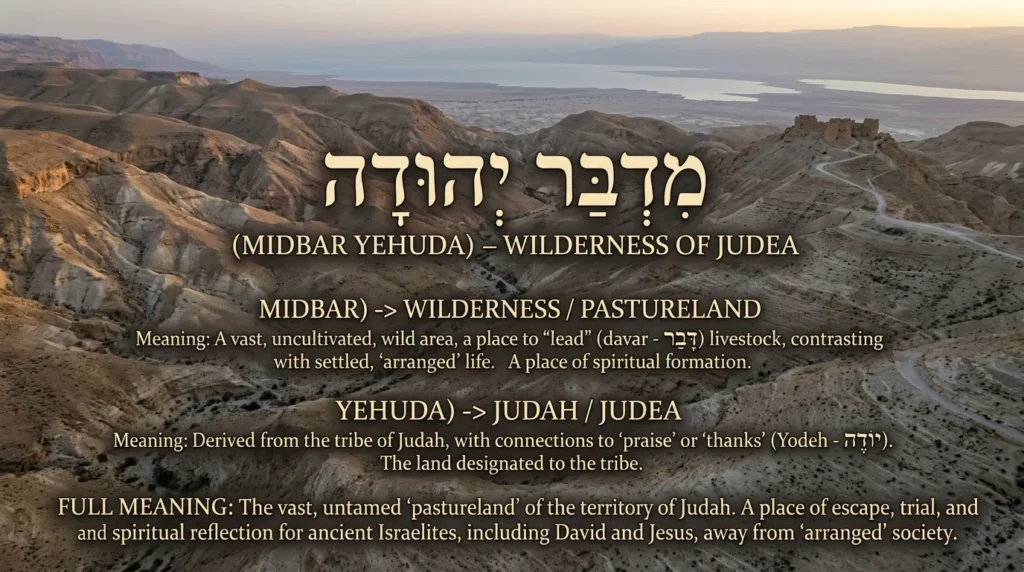 The Wilderness of Judea and John the Baptist