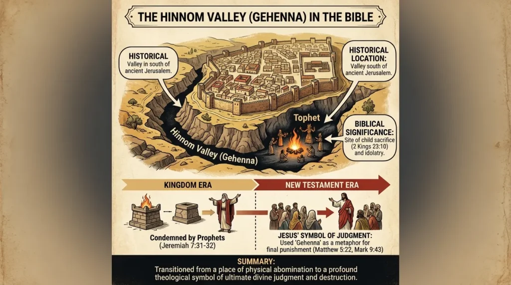 What Is the Hinnom Valley in the Bible?