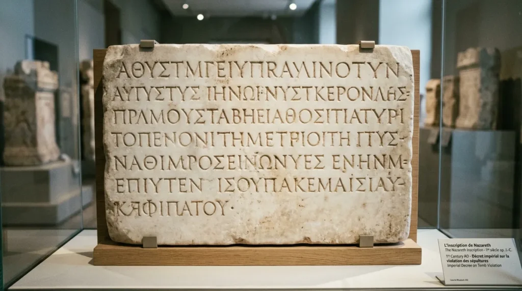 What Is the Nazareth Inscription in the Bible?