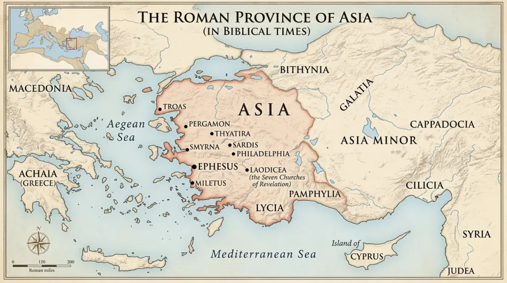 Where Was Asia on the Bible Map?