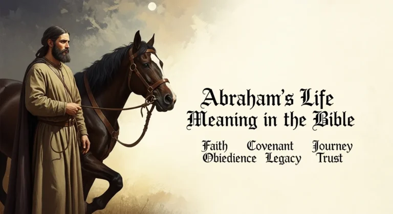Abraham Life Meaning in the Bible