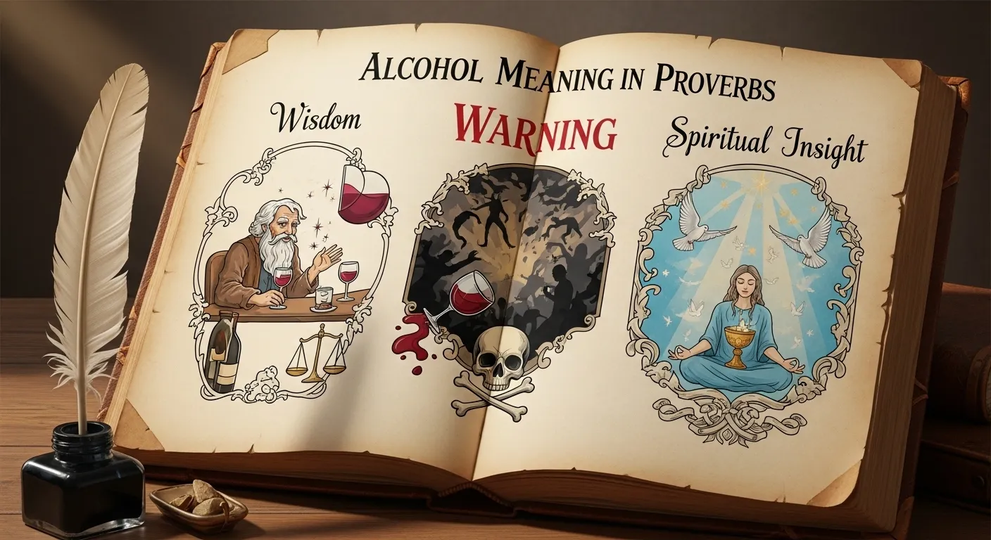 Alcohol Meaning in Proverbs