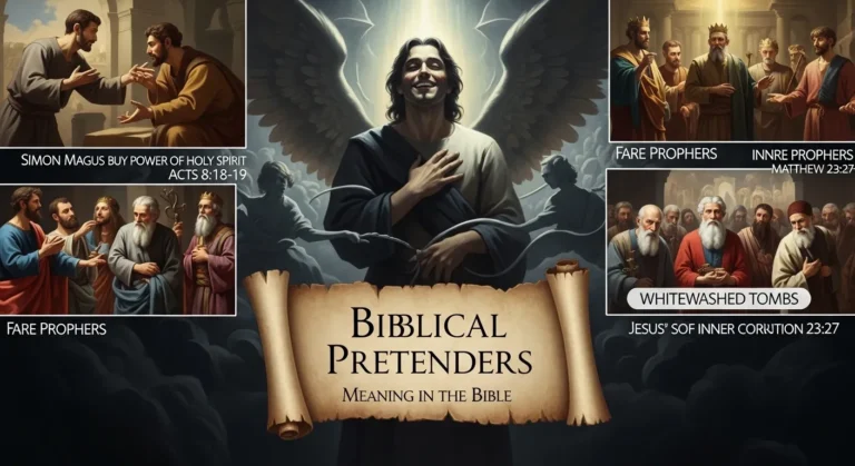 Biblical Pretenders Meaning in the Bible