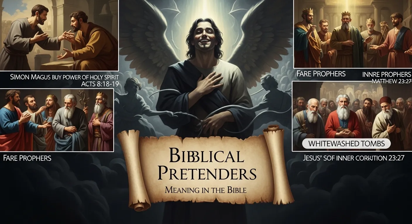 Biblical Pretenders Meaning in the Bible