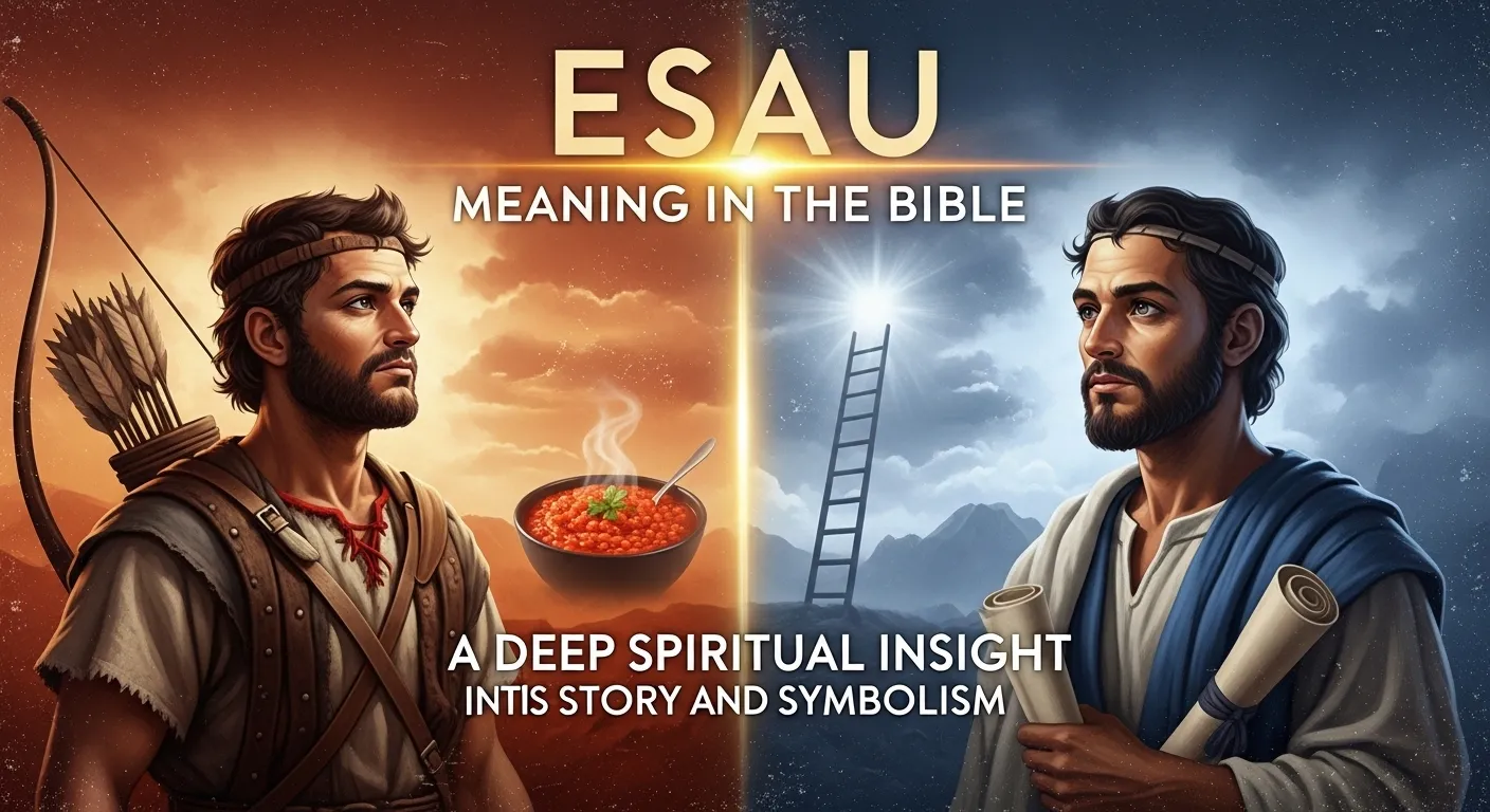 Esau Meaning in the Bible