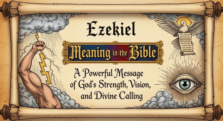 Ezekiel Meaning in the Bible