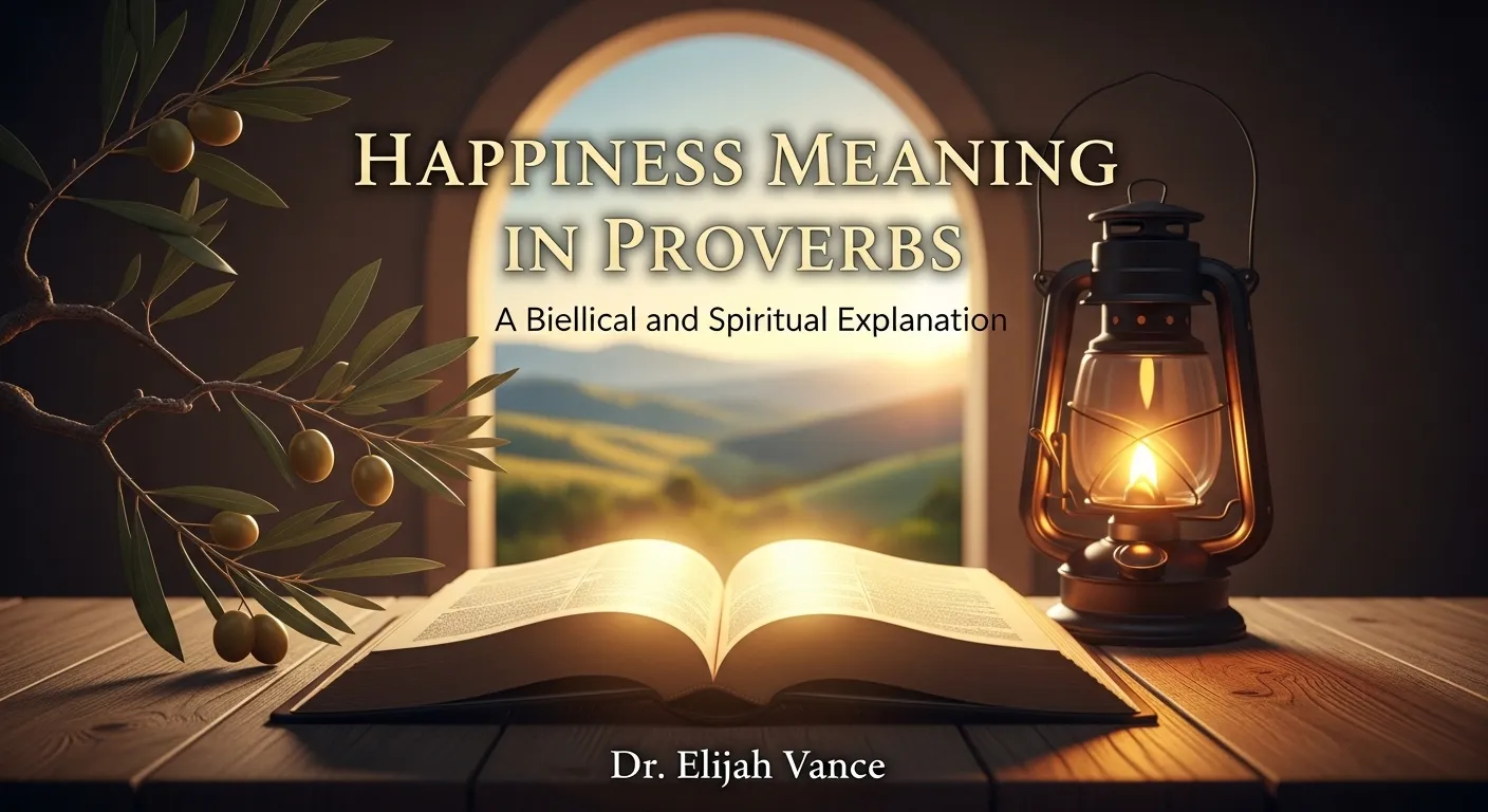 Happiness Meaning in Proverbs