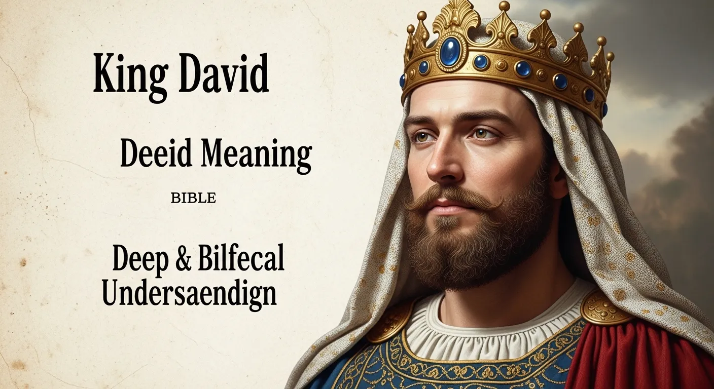 King David Meaning in the Bible