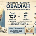 Obadiah Meaning in the Bible