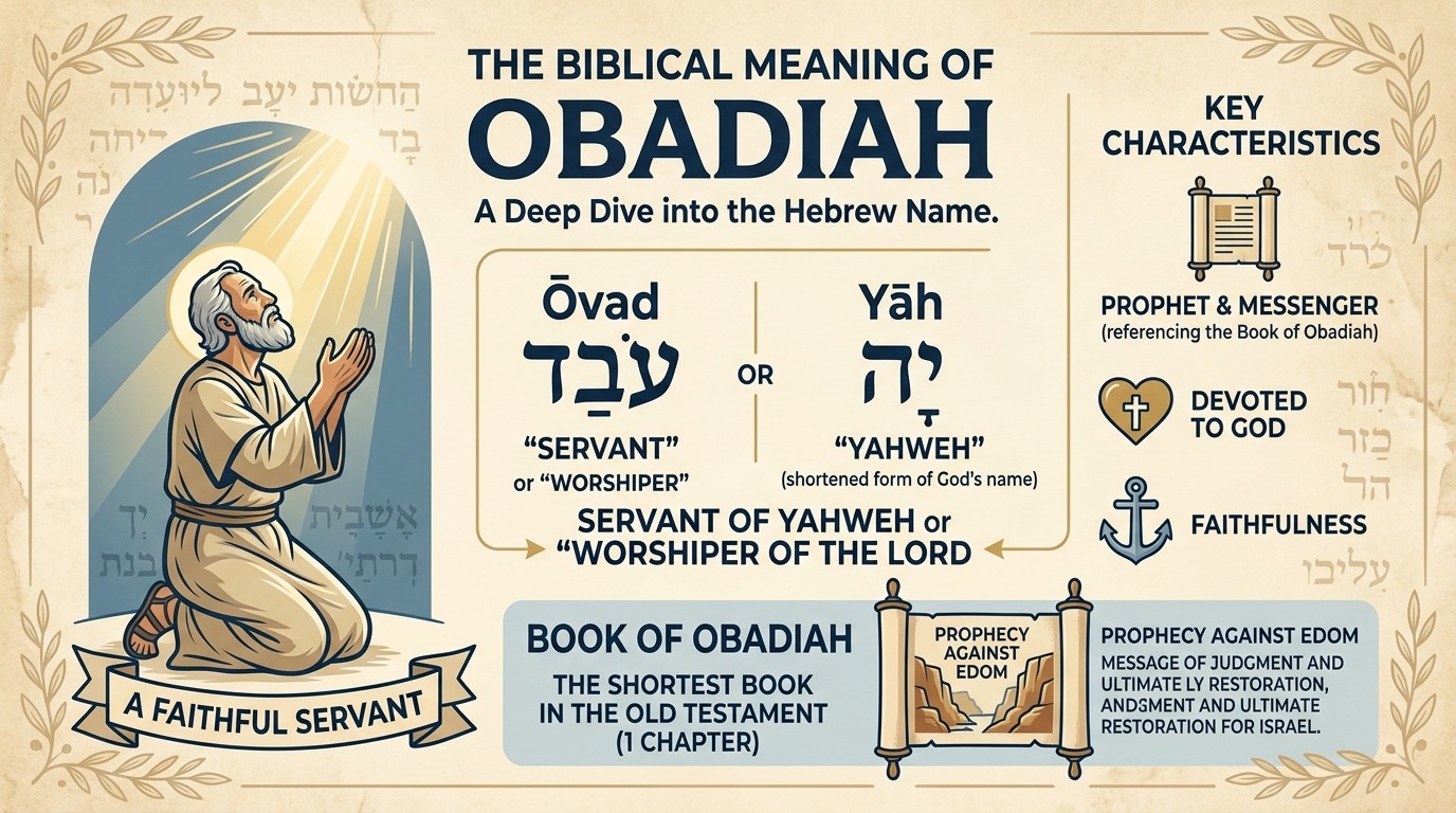 Obadiah Meaning in the Bible