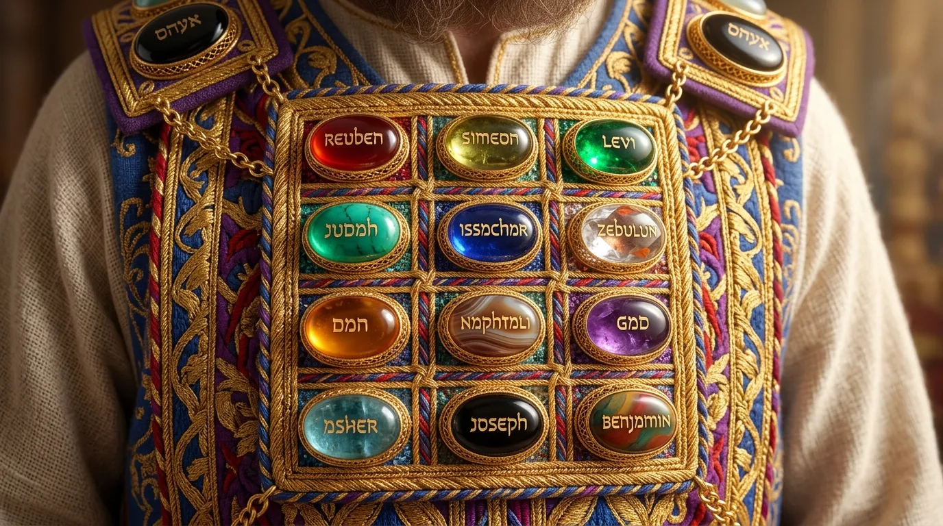 Precious Stones in the Breastplate Meaning in the Bible