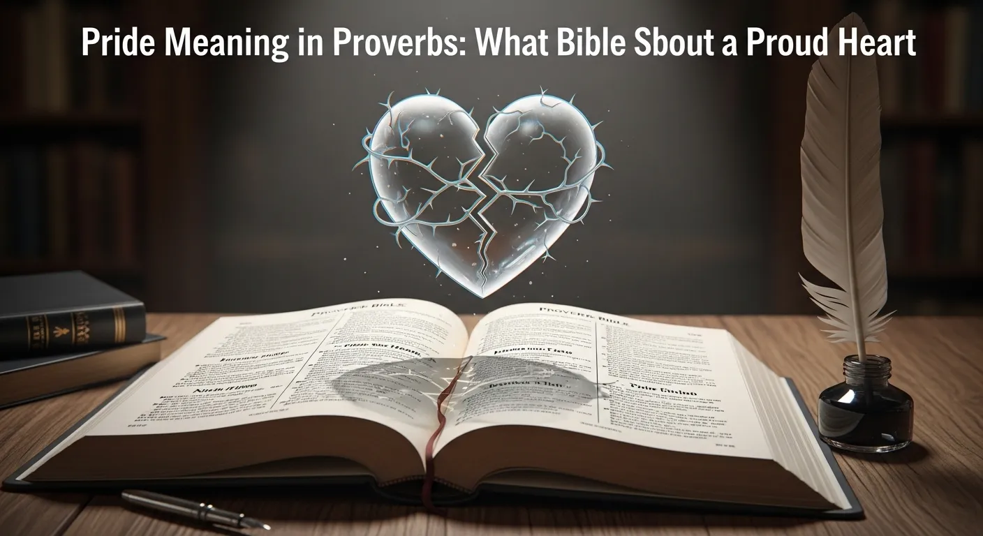 Pride Meaning in Proverbs