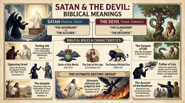 Satan the Devil Meaning in the Bible