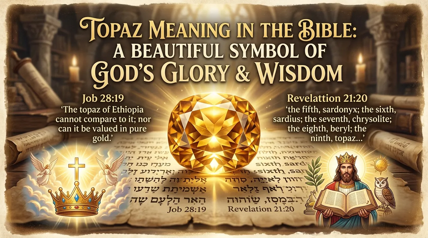 Topaz Meaning in the Bible