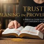 Trust Meaning in Proverbs
