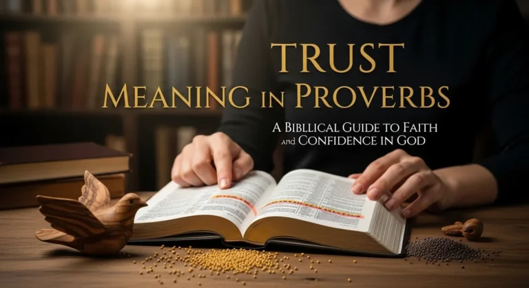 Trust Meaning in Proverbs