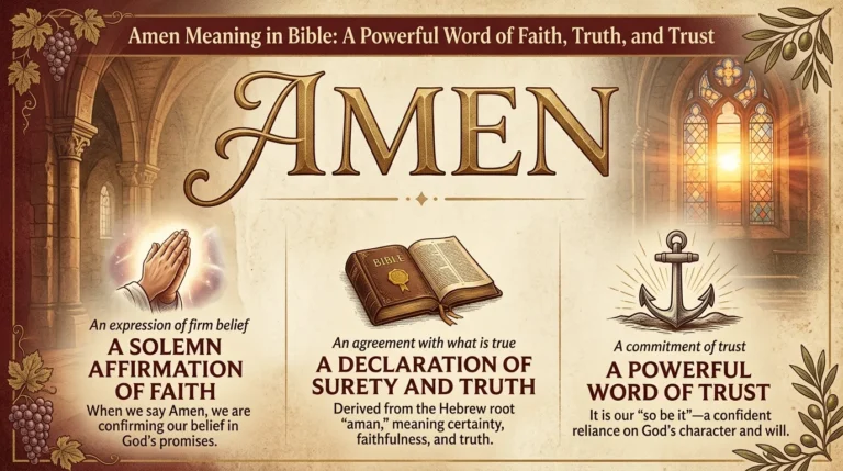 Amen Meaning in Bible