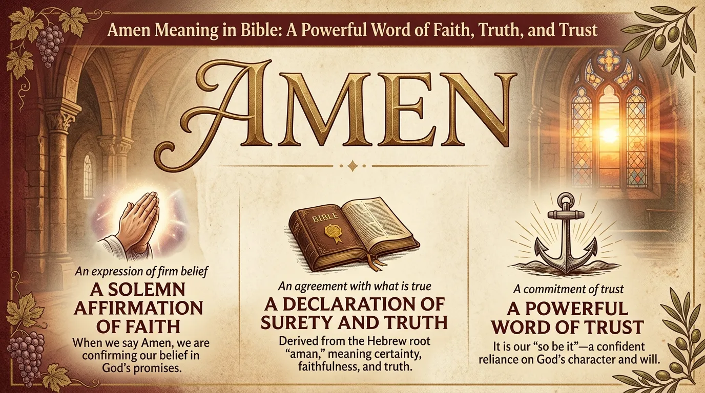 Amen Meaning in Bible