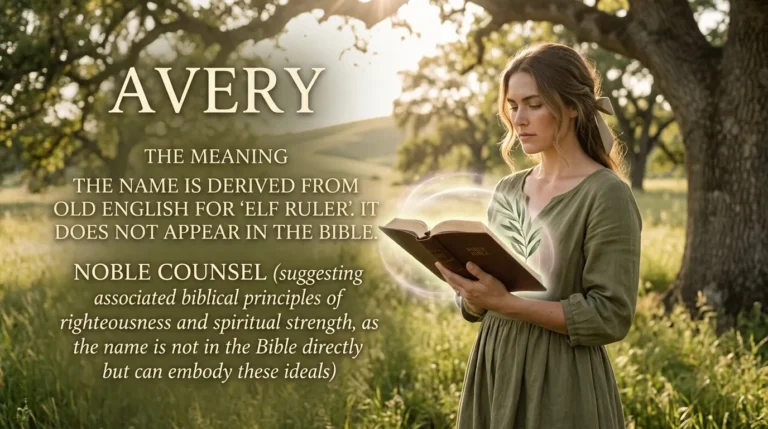 Avery Meaning in Bible