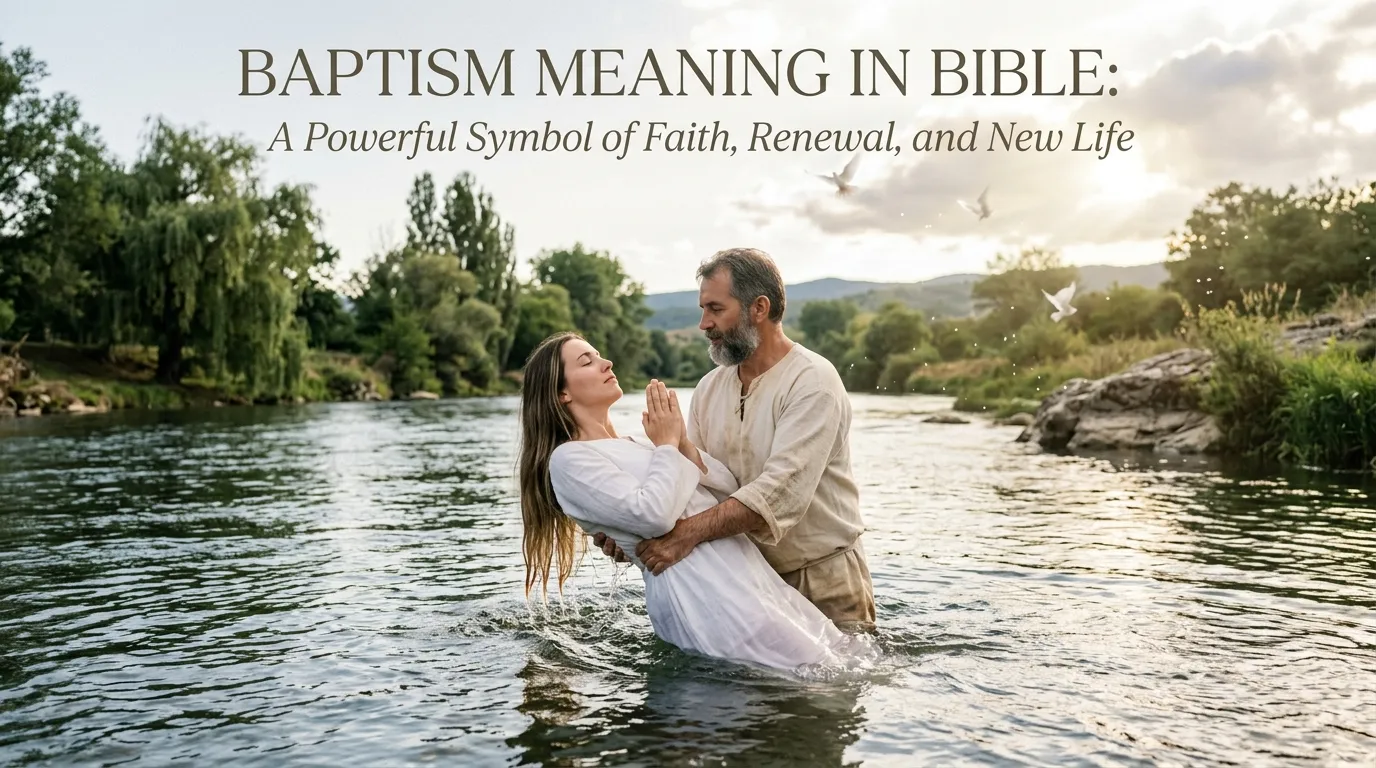 Baptism Meaning in Bible