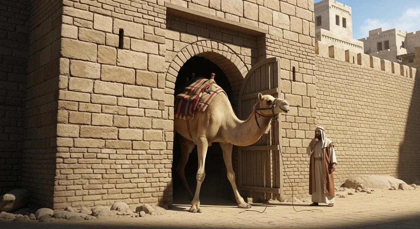 Camel Through the Eye of a Needle Meaning in the Bible