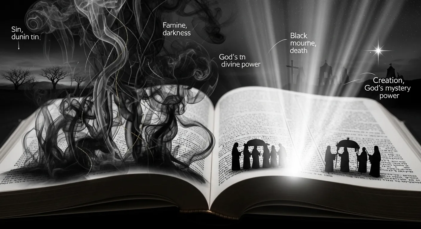 Color Black Meaning in the Bible
