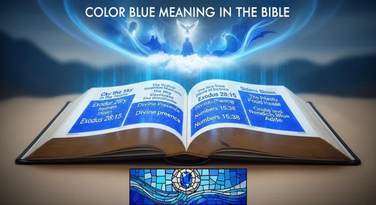 Color Blue Meaning in the Bible