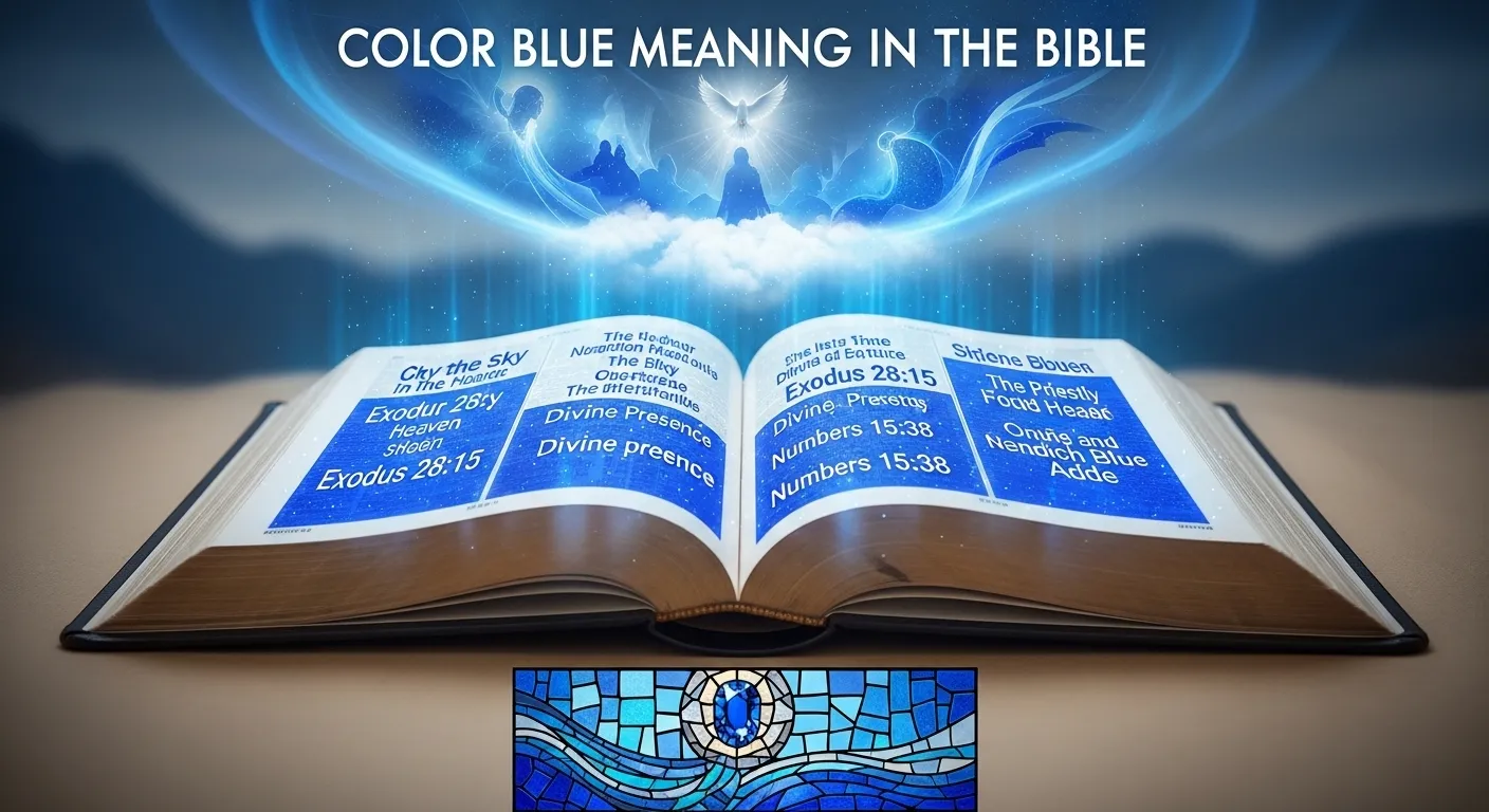 Color Blue Meaning in the Bible