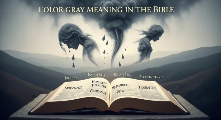 Color Gray Meaning in the Bible