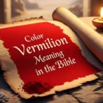 Color Vermilion Meaning in the Bible