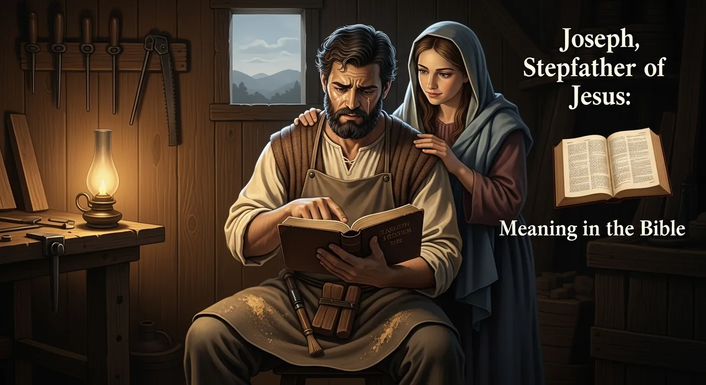 Joseph Stepfather of Jesus Meaning in the Bible