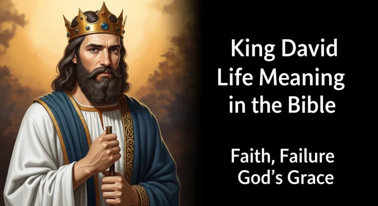 King David Life Meaning in the Bible