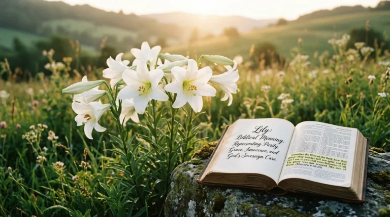 Lily Name Meaning Bible
