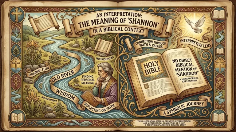Meaning of Shannon in the Bible