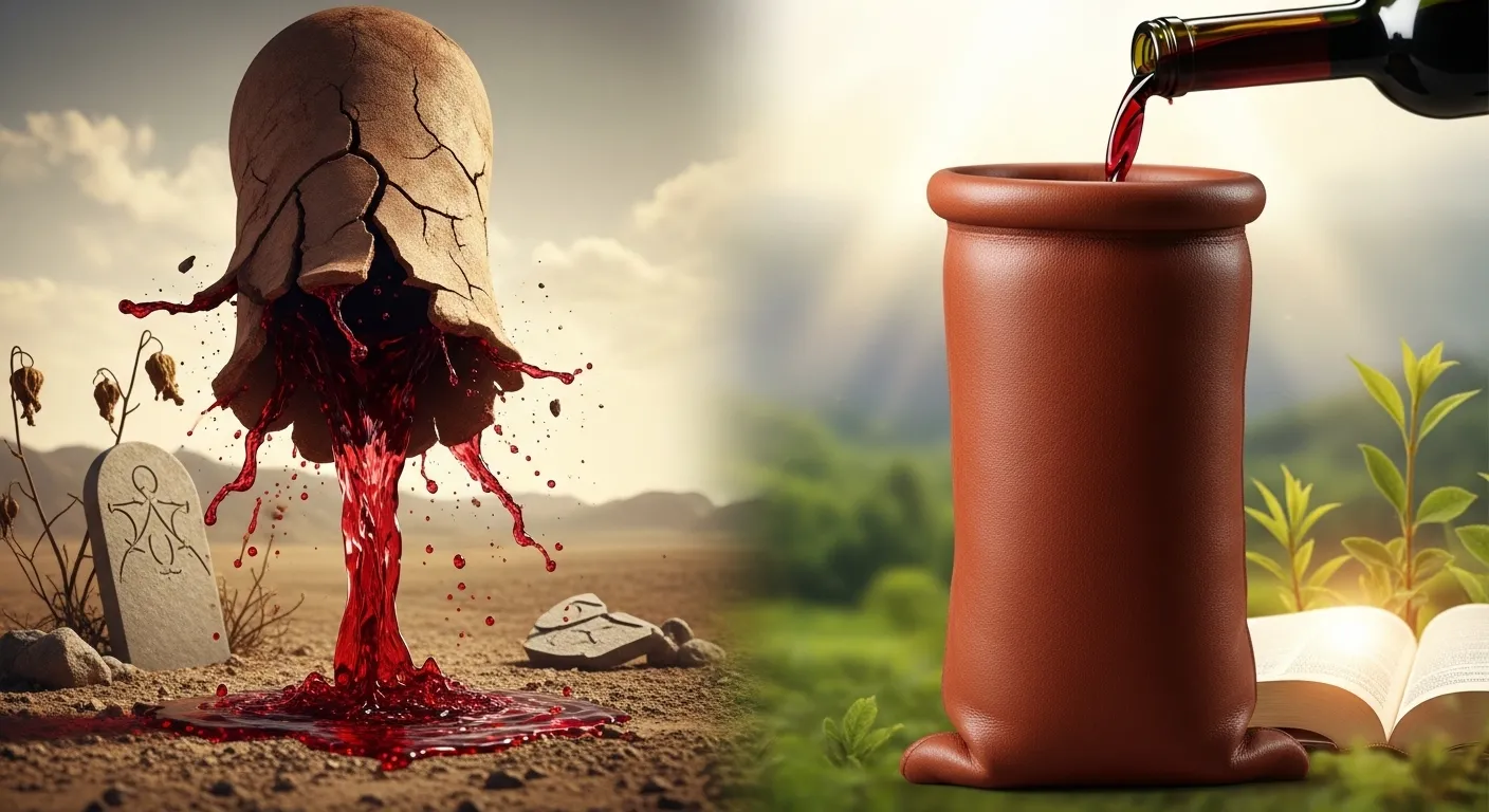 New Wine and Old Wineskins Meaning in the Bible