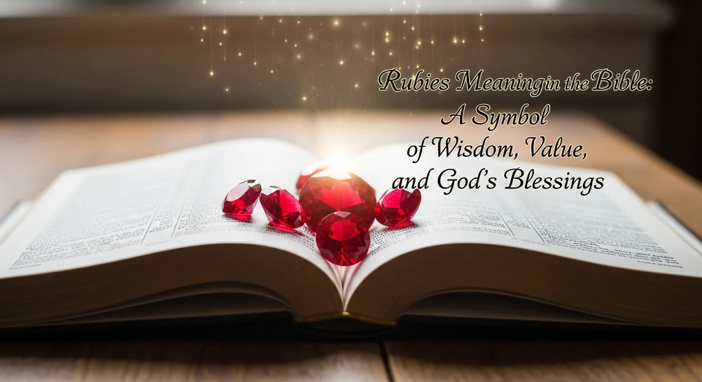 Rubies Meaning in the Bible