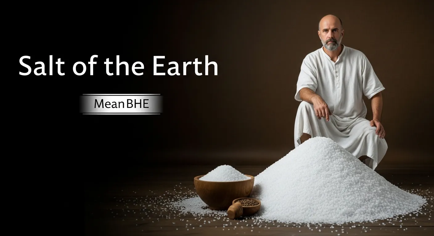 Salt of the Earth Meaning in the Bible