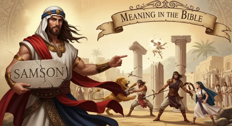Samson Meaning in the Bible