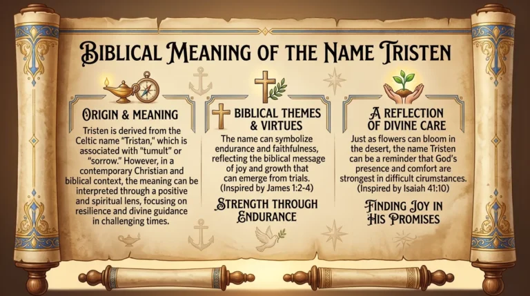 Tristen Name Meaning Bible