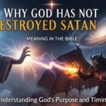 Why God Has Not Destroyed Satan Meaning in the Bible