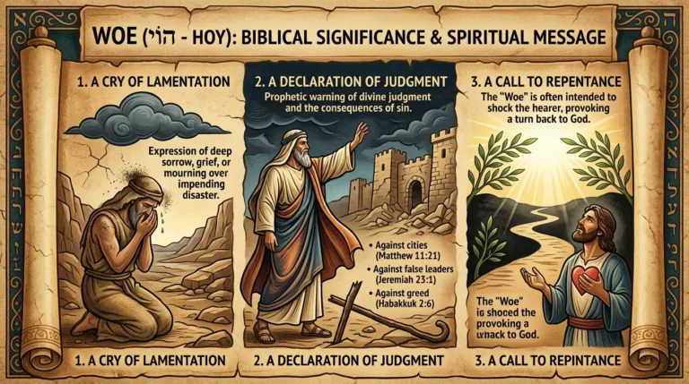 Woe Meaning in the Bible