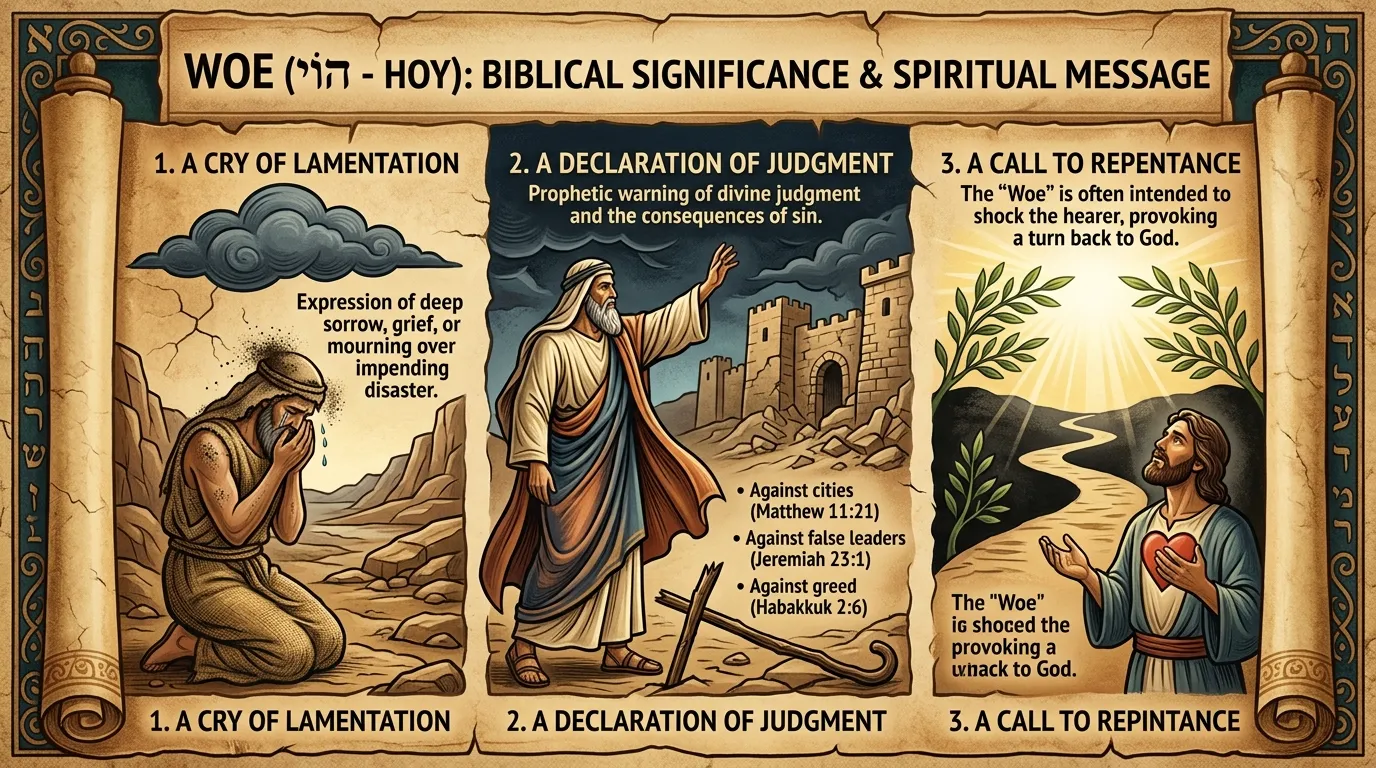 Woe Meaning in the Bible