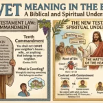 Covet Meaning in the Bible
