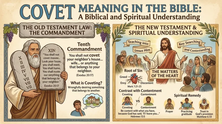 Covet Meaning in the Bible