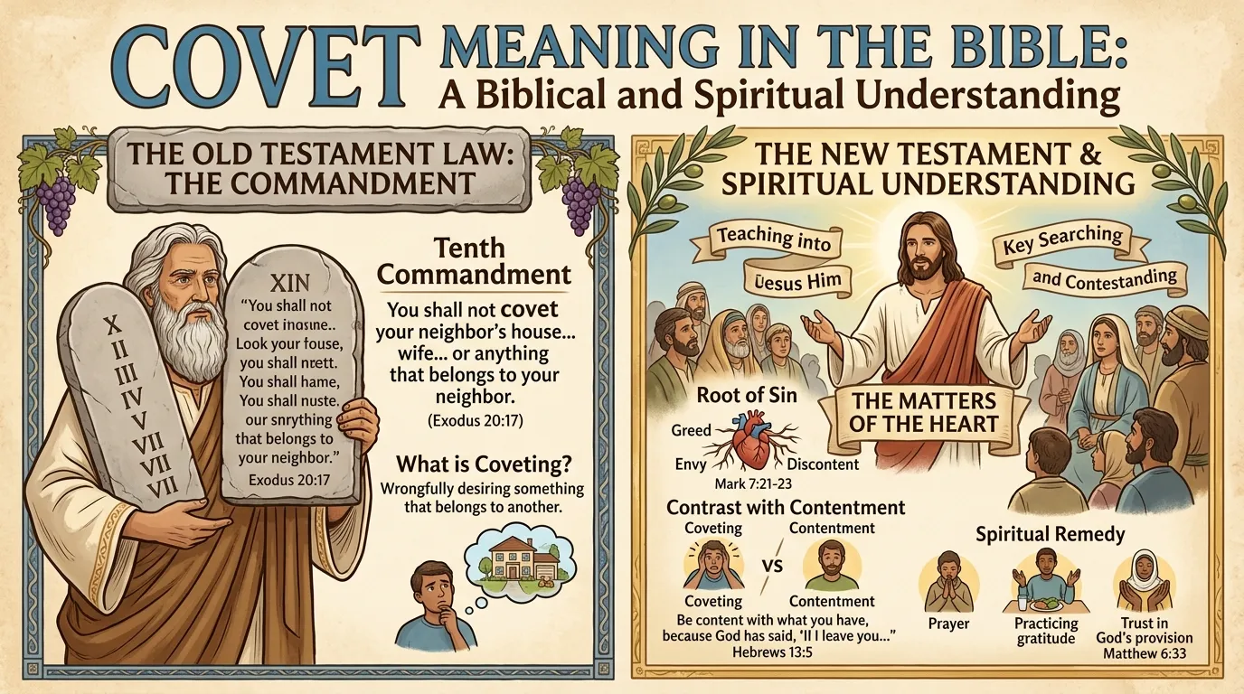 Covet Meaning in the Bible